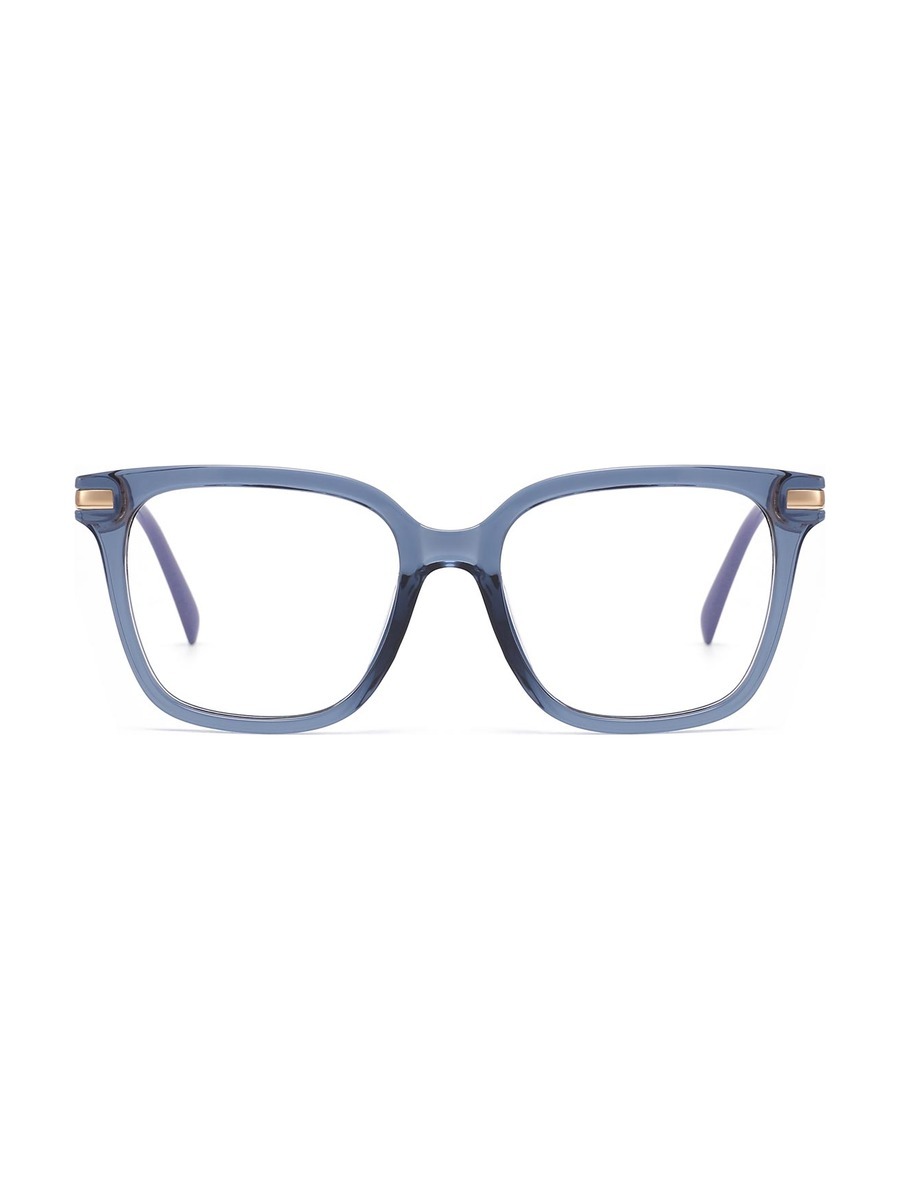 Samuel Glasses Square Eyeglasses - Blue