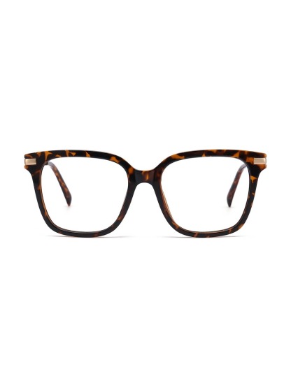 Samuel Glasses Square Eyeglasses - Tortoiseshell