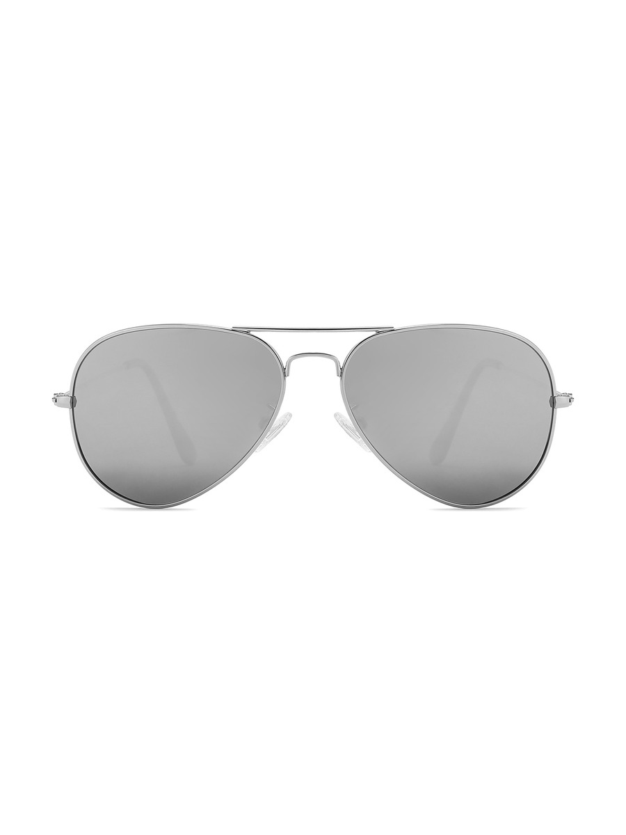Skylah Glasses Aviator Sunglasses - Silver/Mercury