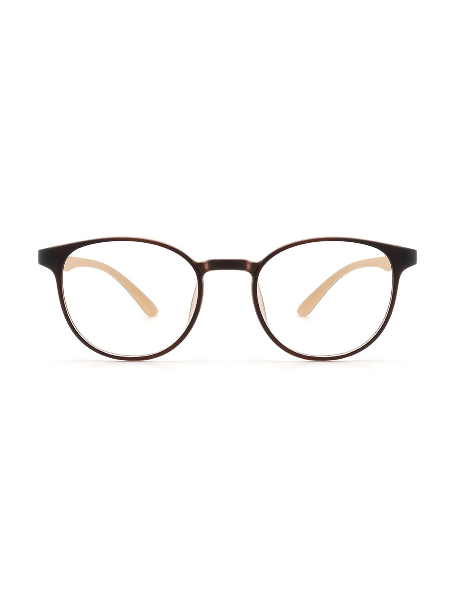 Teagan (Age 10-16) Glasses Oval Eyeglasses - Brown