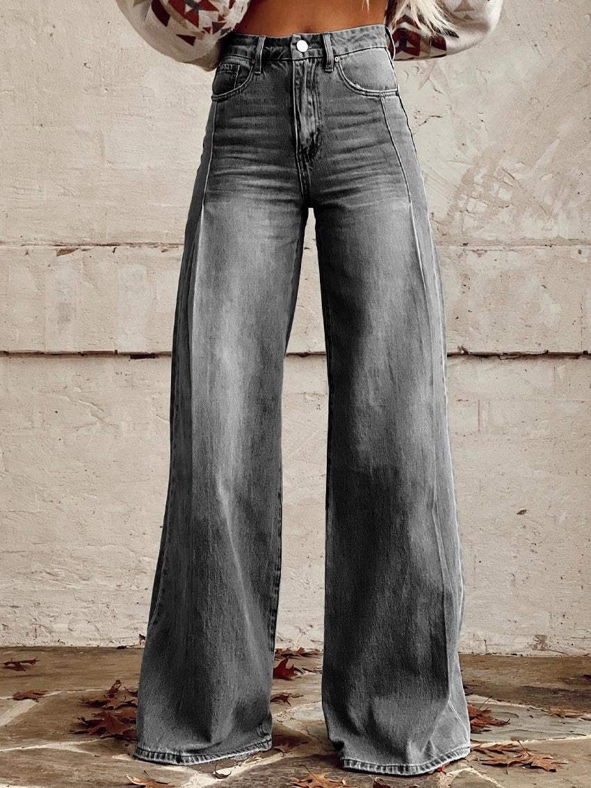 Casual Wide-Leg Pants