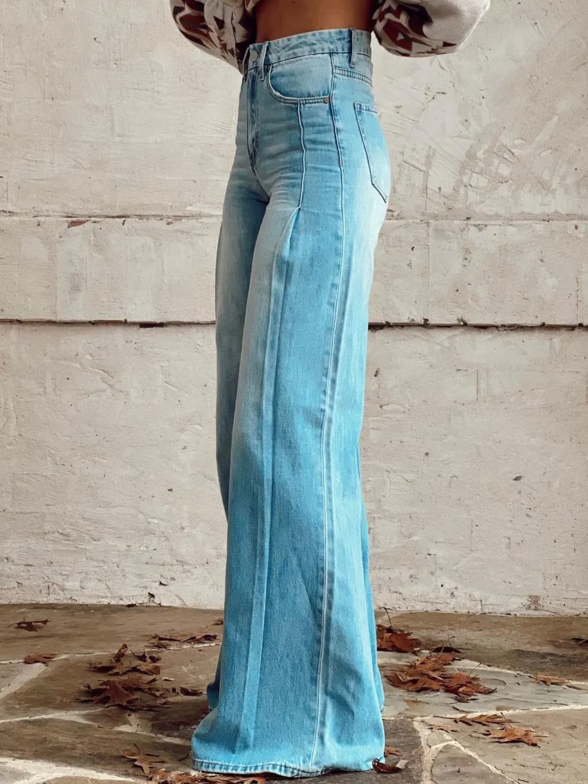 Casual Wide-Leg Pants