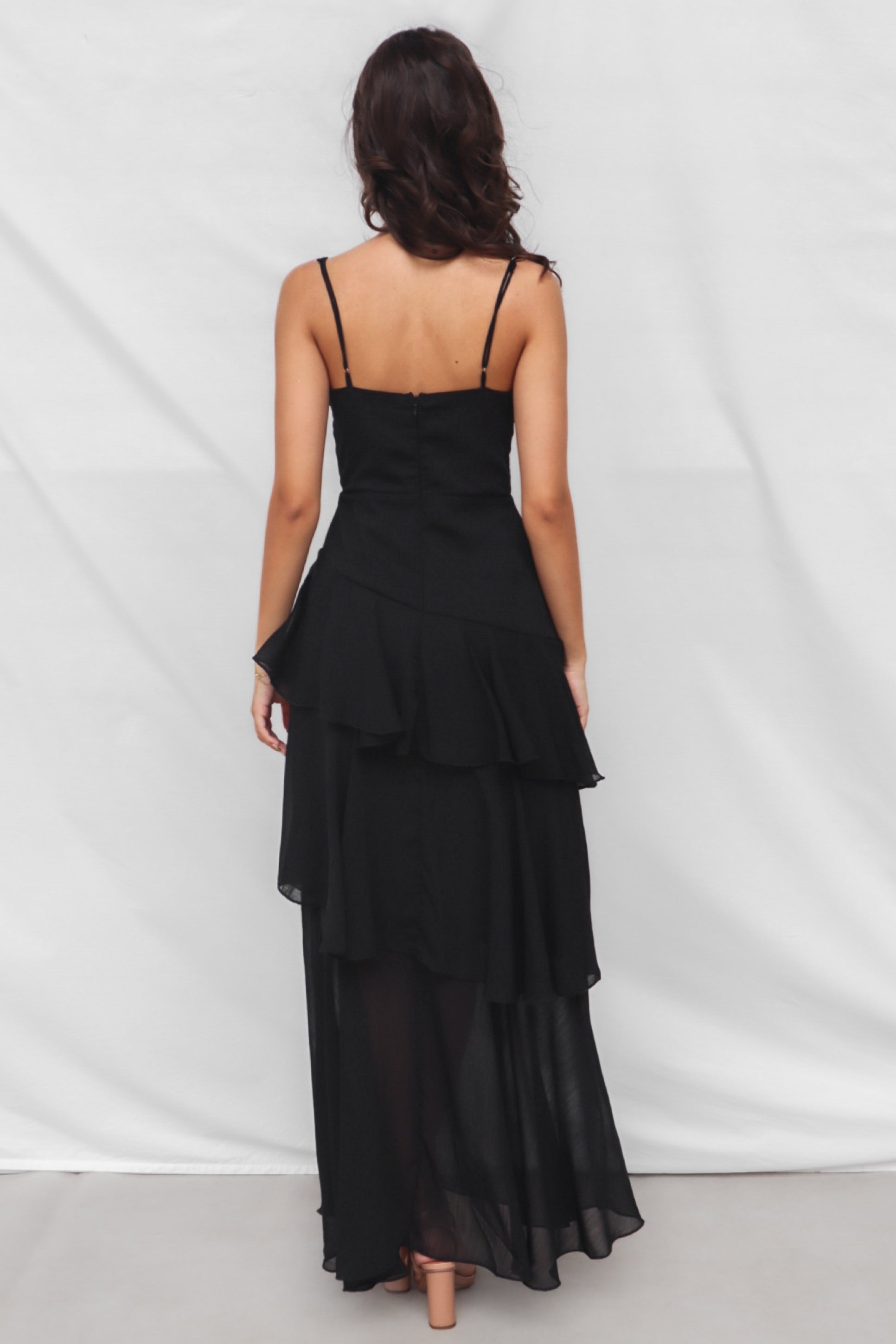 Tommi Maxi Dress- Black