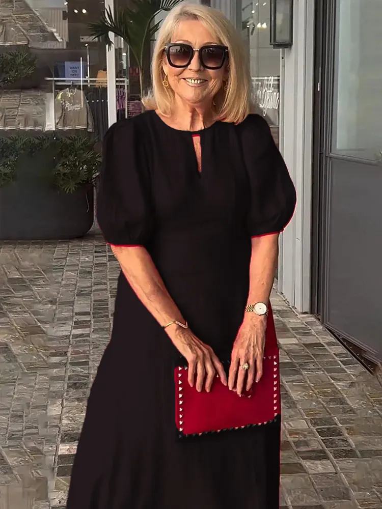 Relaxed Midi Dress