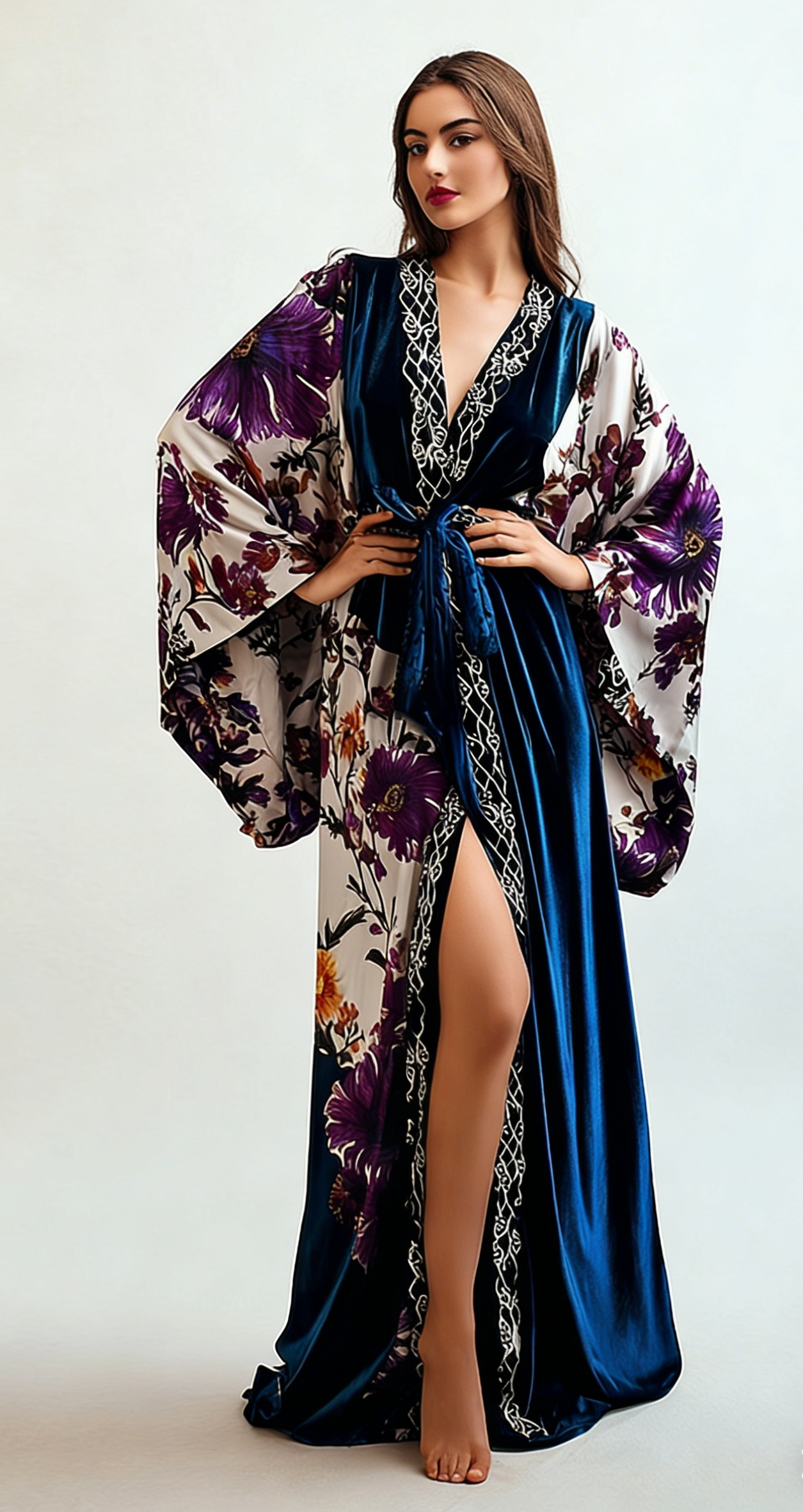 Women's Elegant Velvet Dress