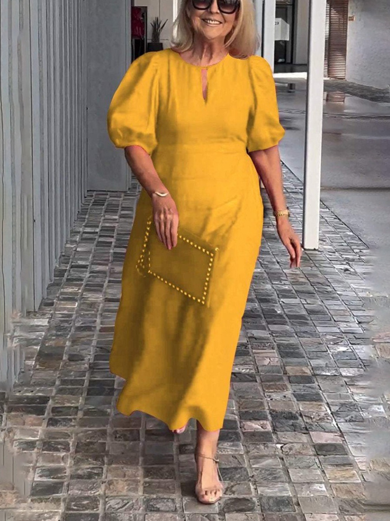 Relaxed Midi Dress