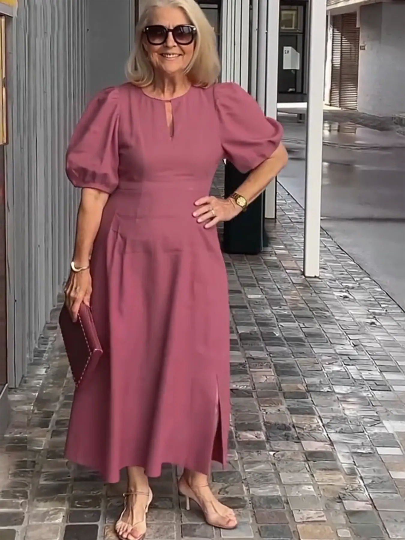 Relaxed Midi Dress
