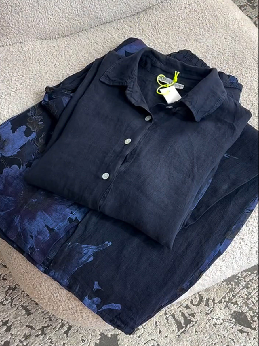 Cotton & Linen Casual Shirt