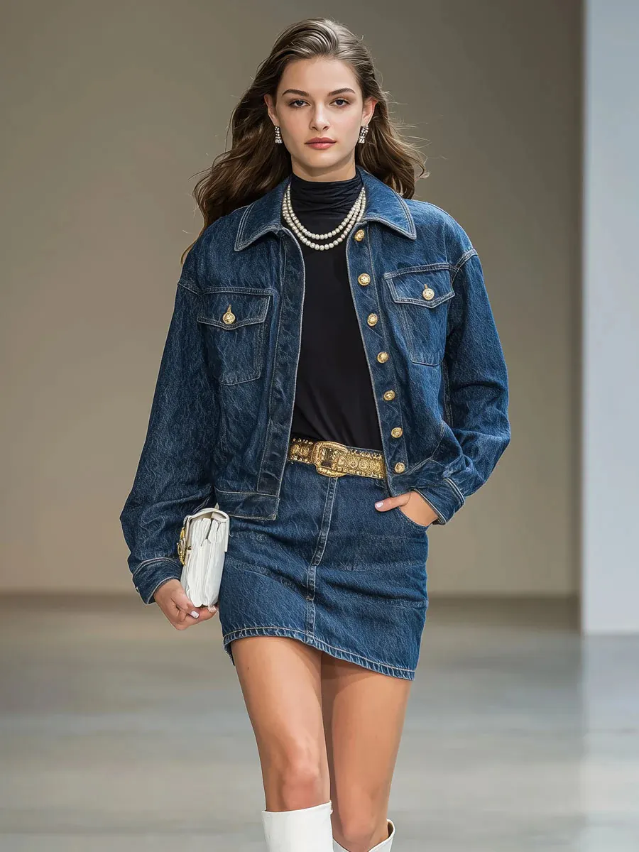 Women's Vintage Denim Jacket