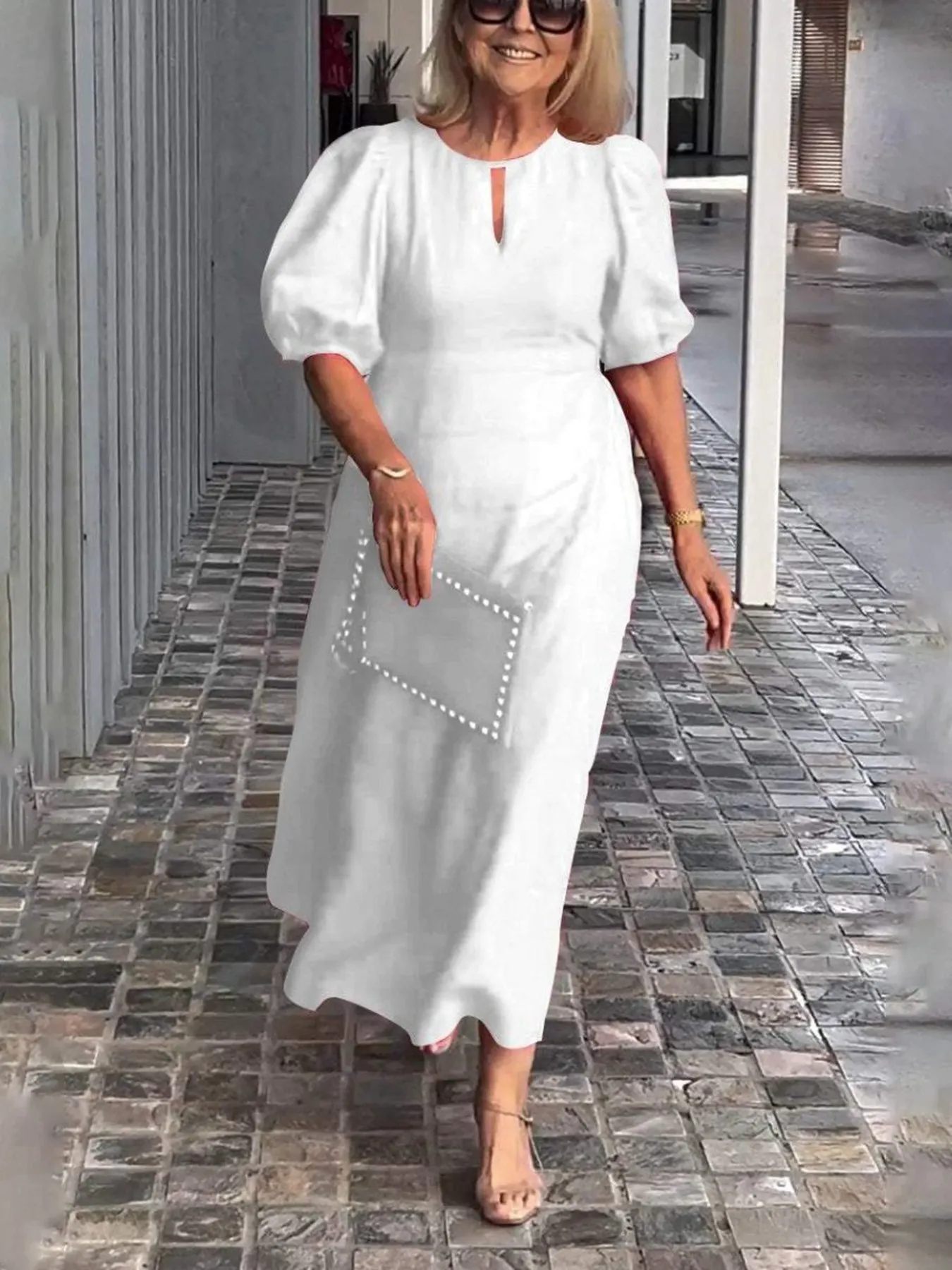 Relaxed Midi Dress