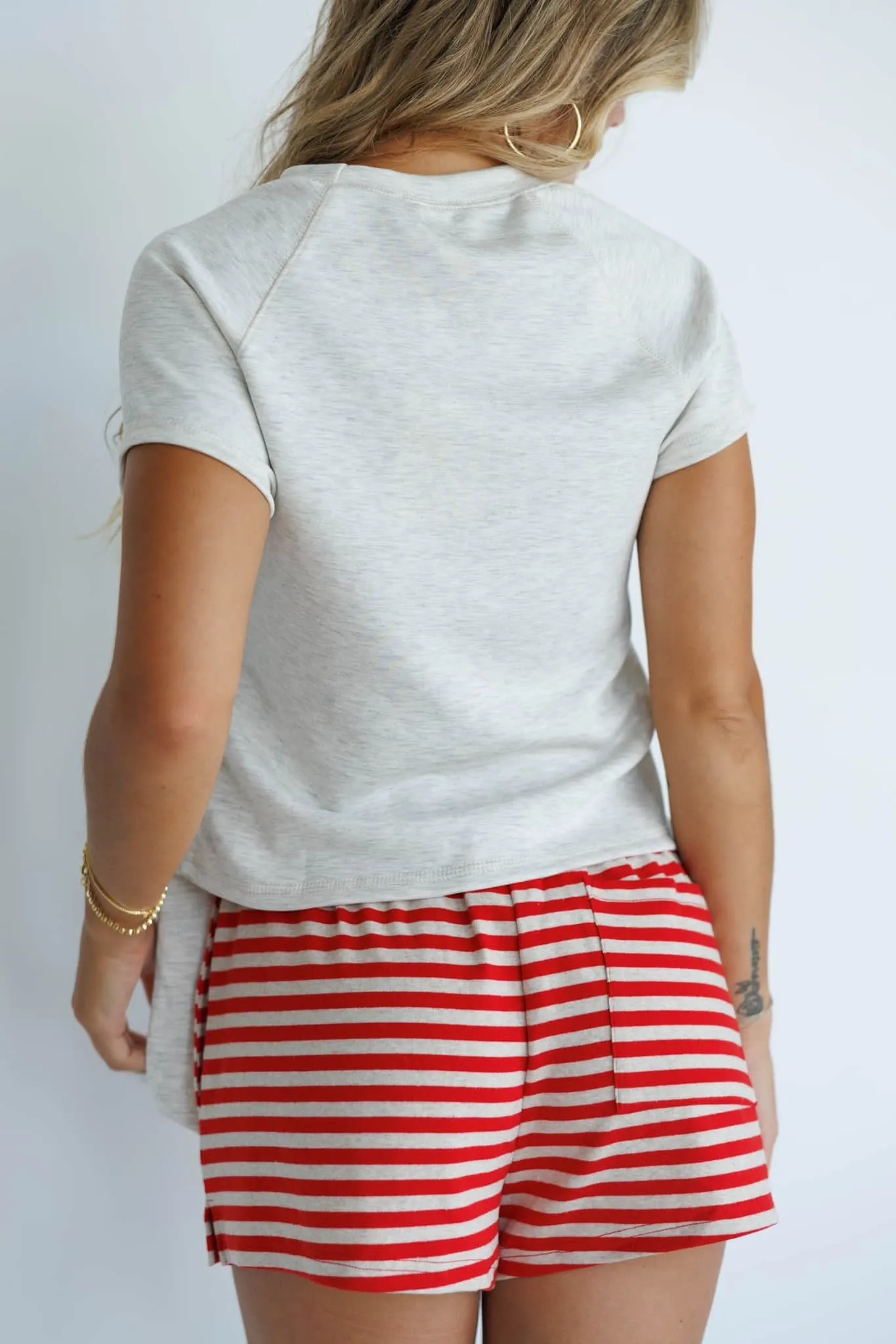 Side Note Wrap Top