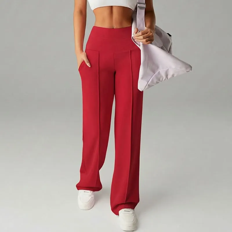 Women‘s Straight Leg Pants – Loose Fit, Comfortable & Casual Everyday Style
