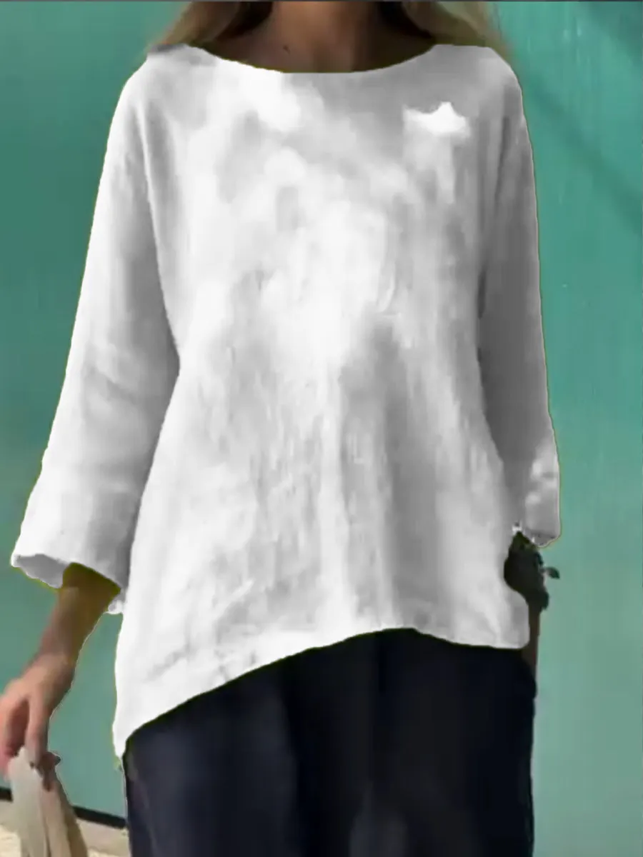 Cotton & Linen Casual Shirt