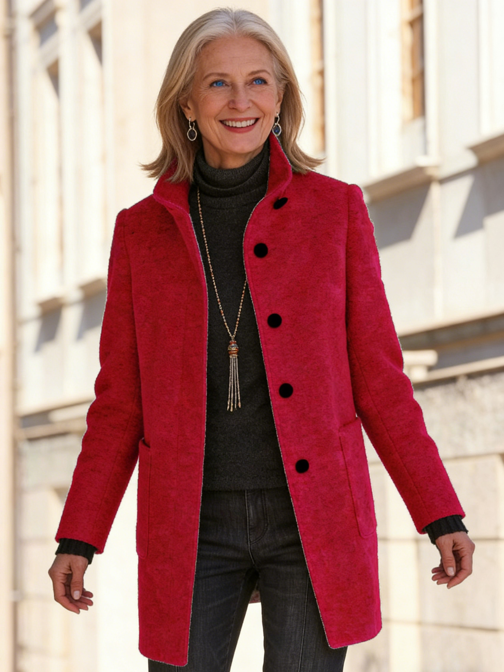 Cobalt Blue Tailored Coat