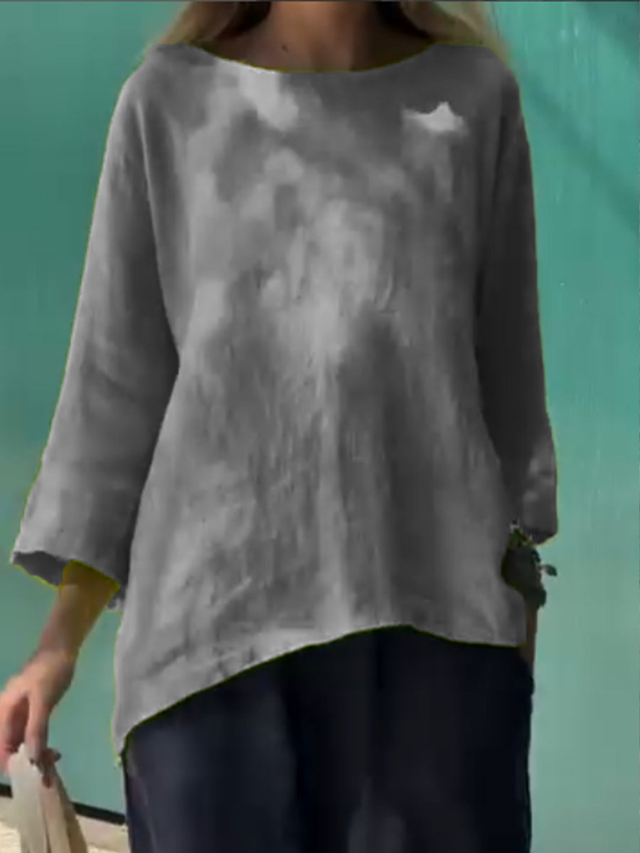 Cotton & Linen Casual Shirt