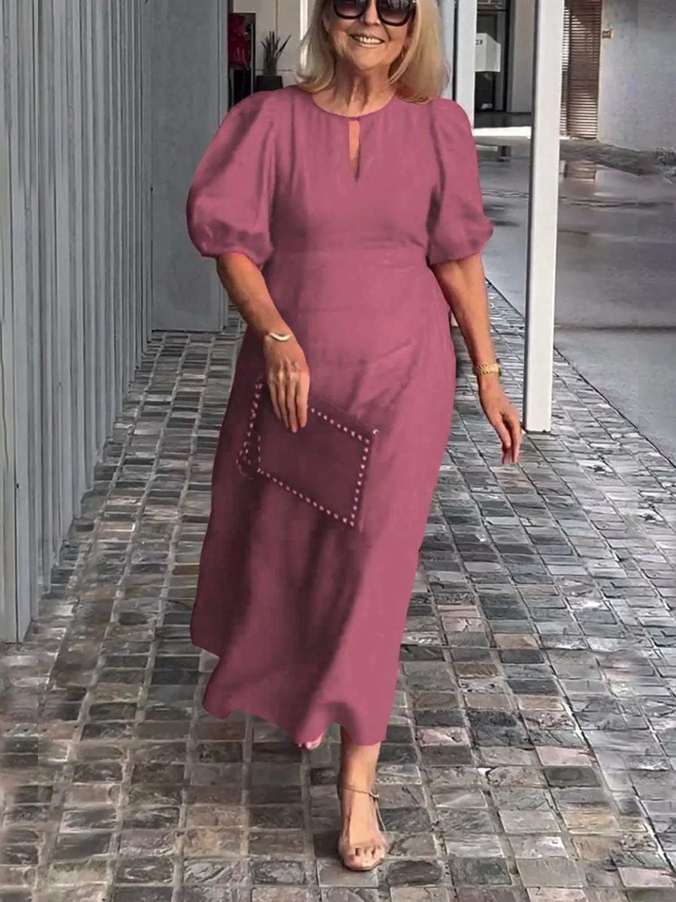 Relaxed Midi Dress