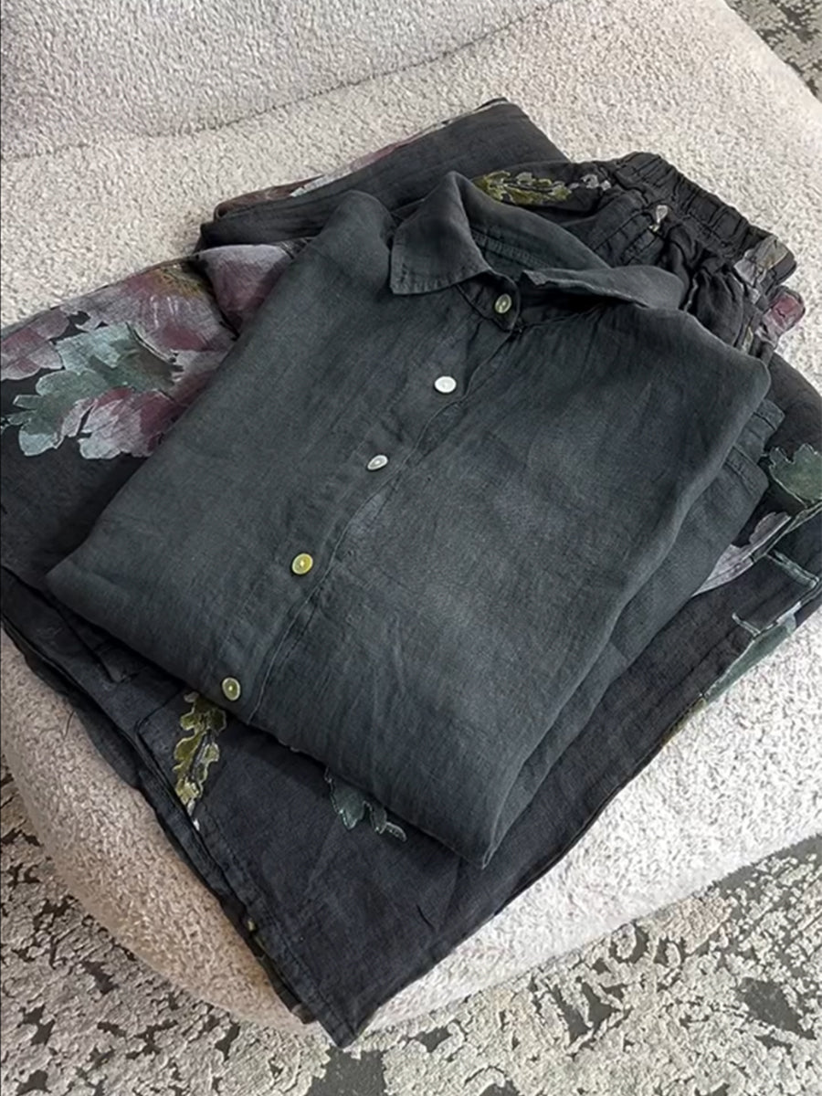 Cotton & Linen Casual Shirt