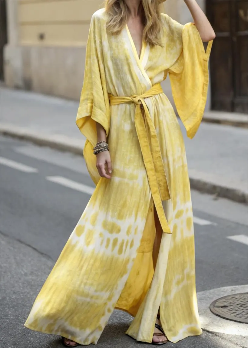 Cotton & Linen Elegant Robe
