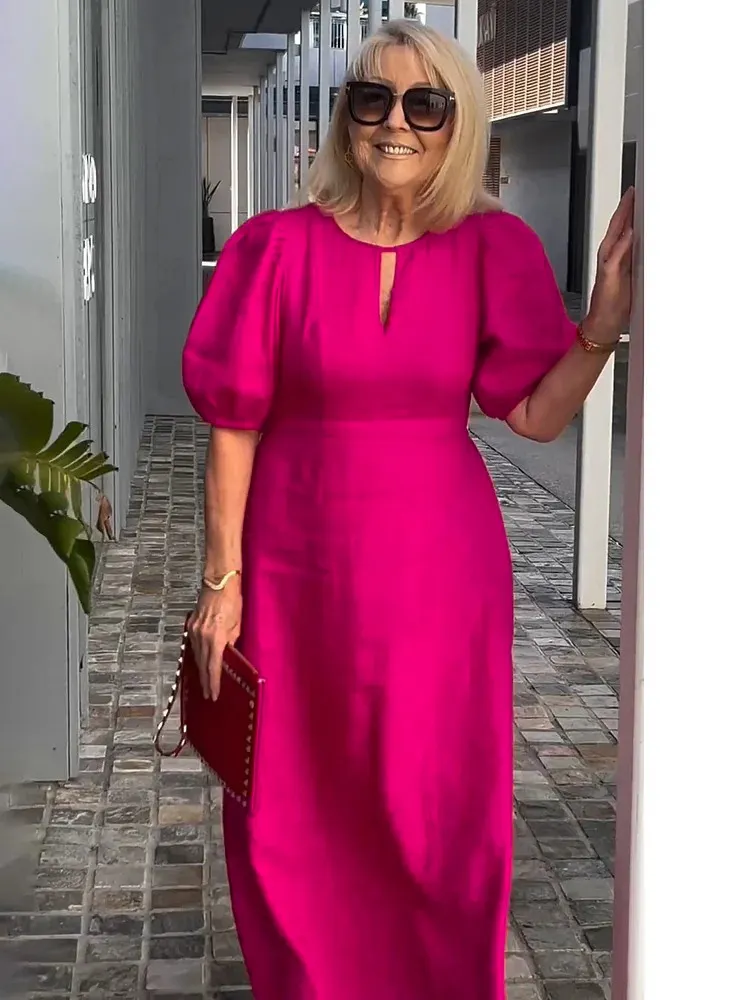 Relaxed Midi Dress