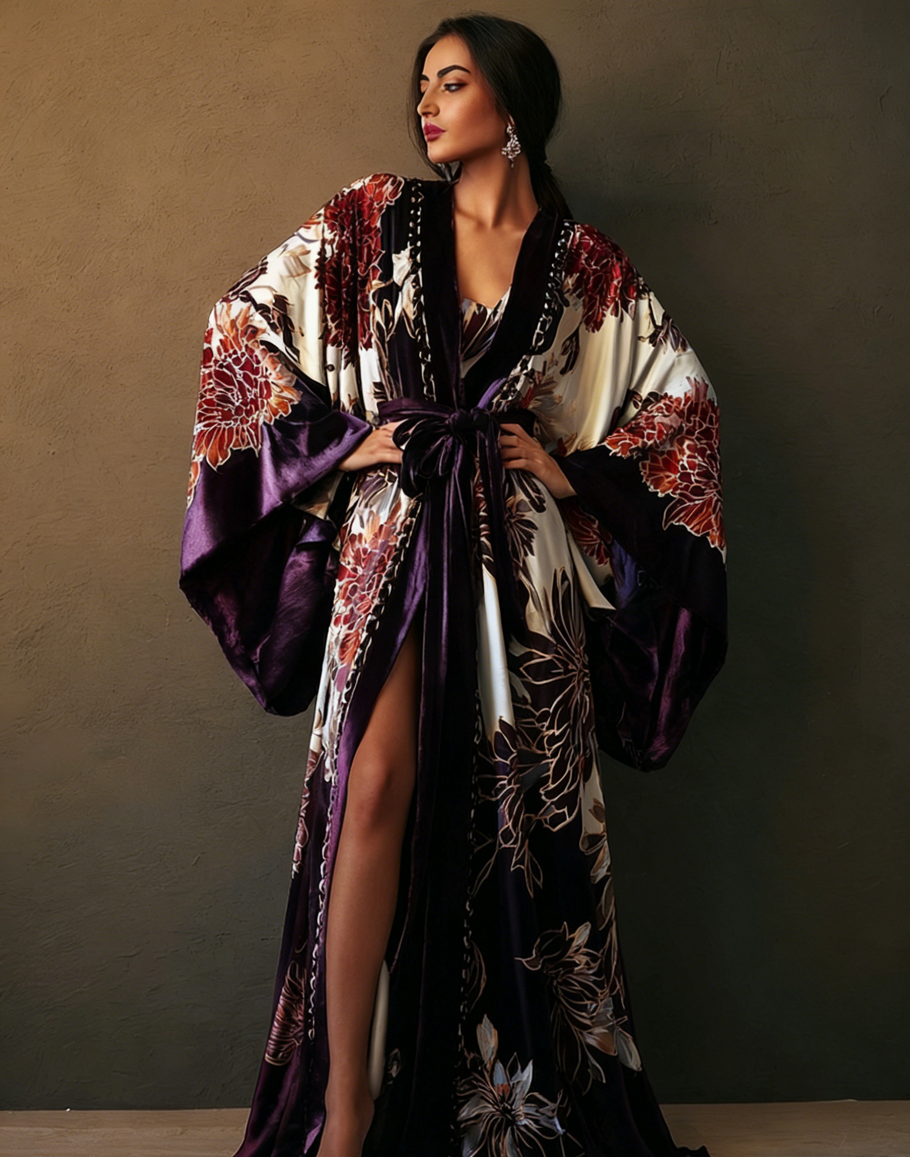 Women's Elegant Velvet Dress