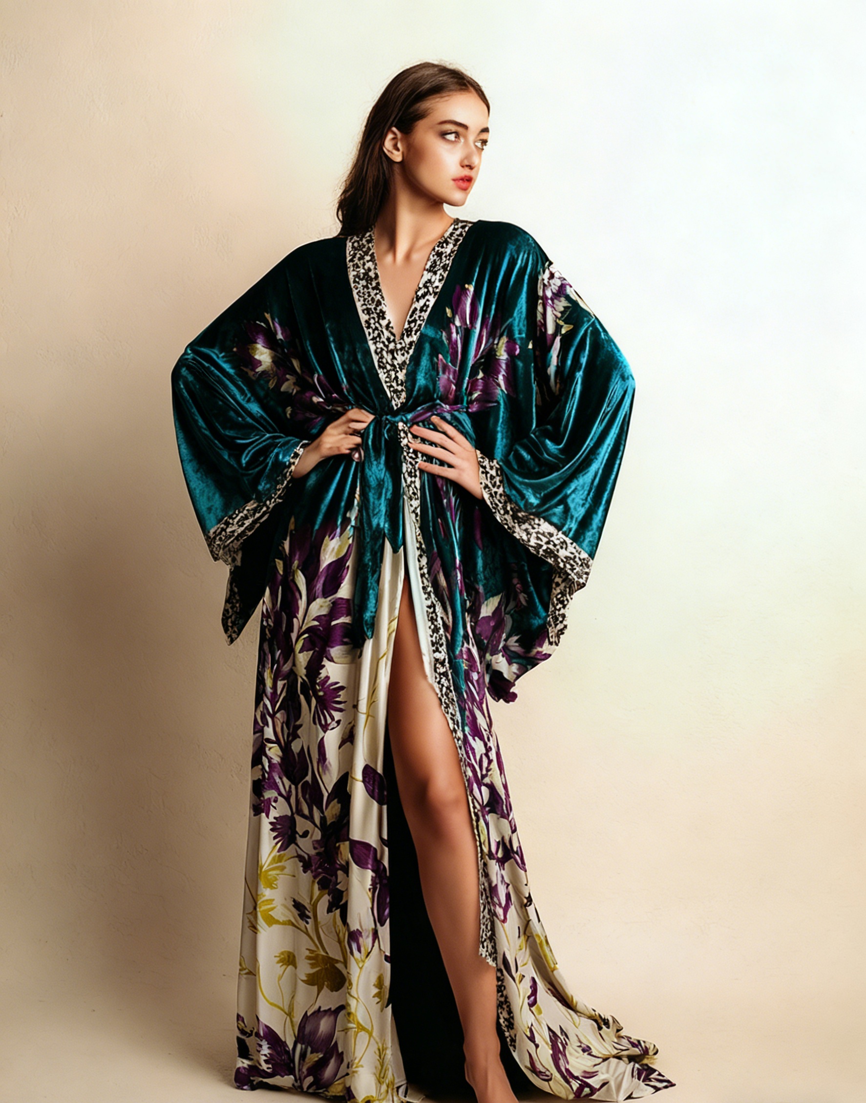 Women's Elegant Velvet Dress