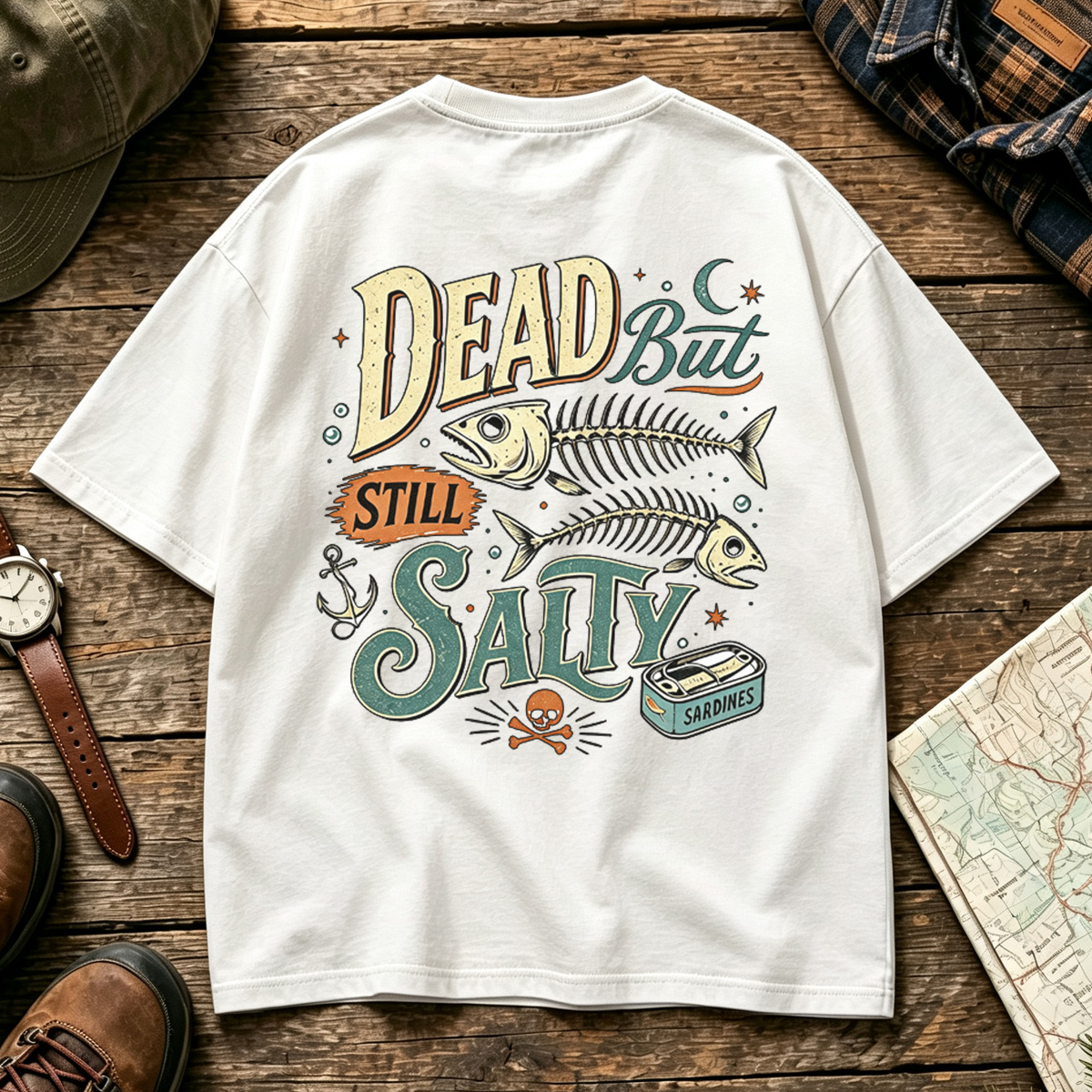 Dead But Still Salty Classic T-shirt 
