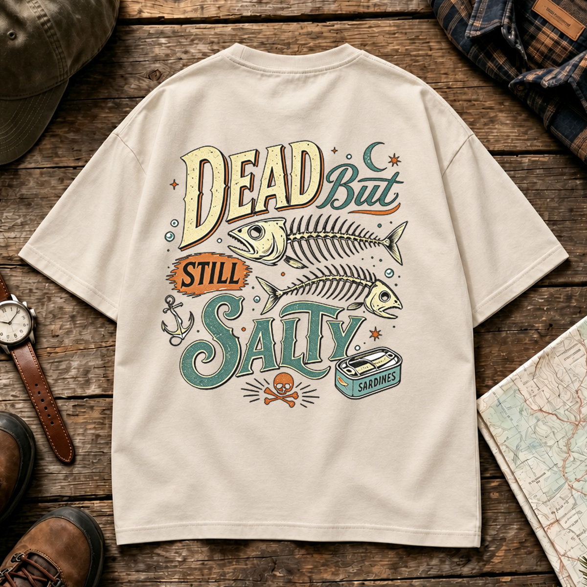 Dead But Still Salty Classic T-shirt 
