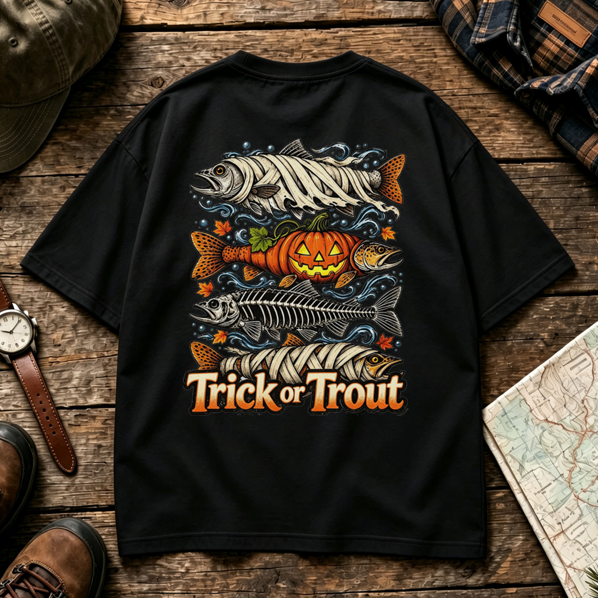 Trick or Trout Classic T-shirt 