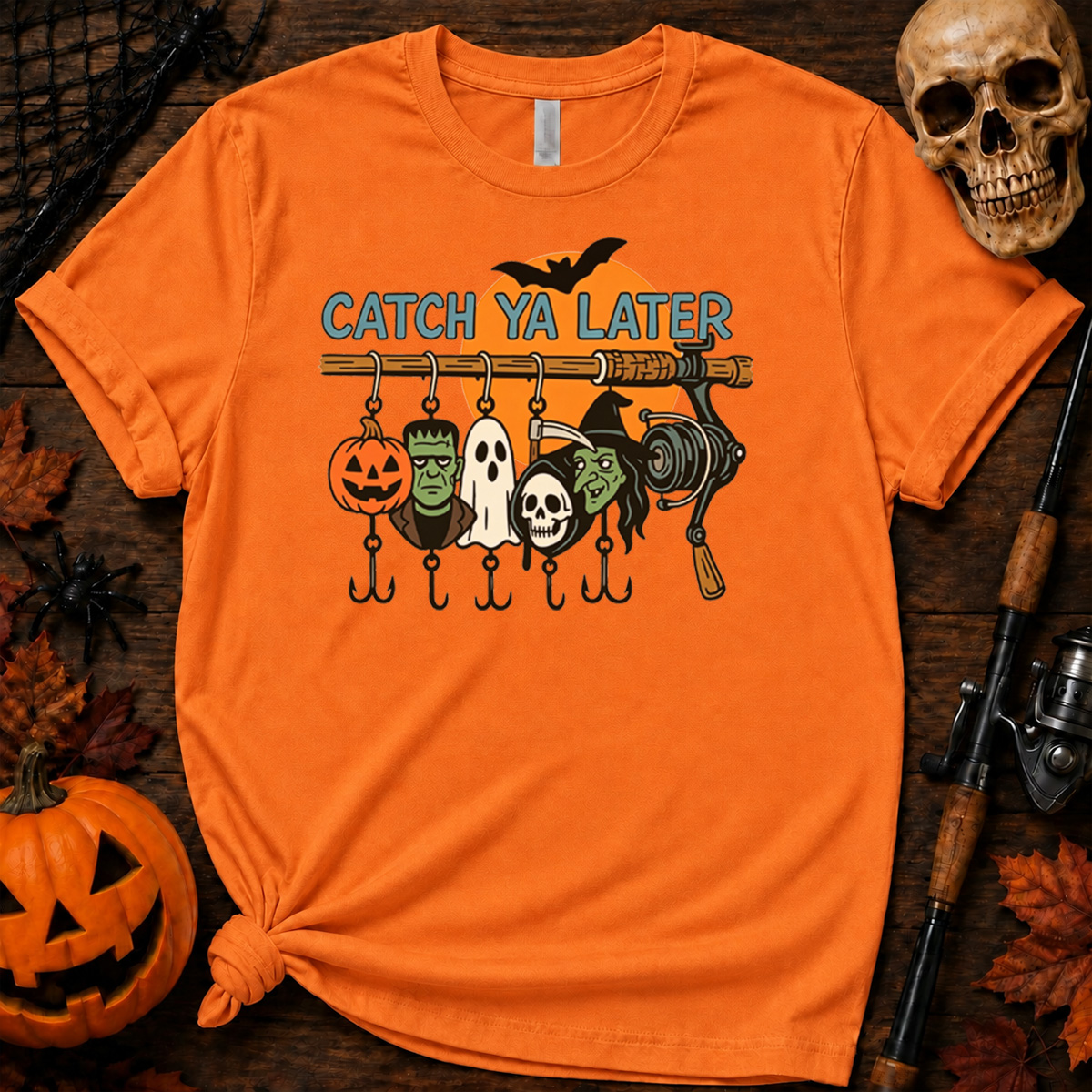 Retro Halloween Ghost Classic T-shirt 