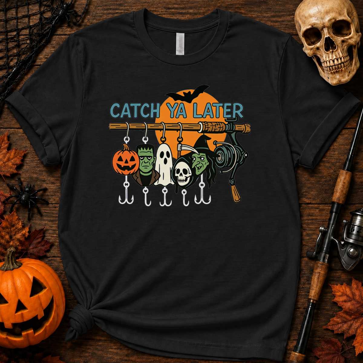 Retro Halloween Ghost Classic T-shirt 