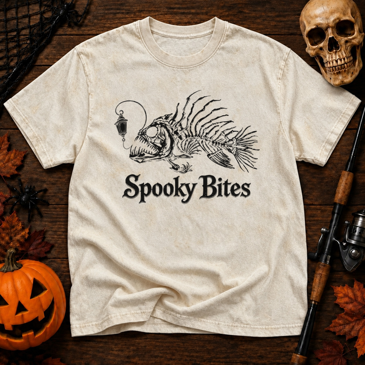 Spooky Bites Washed T-Shirt