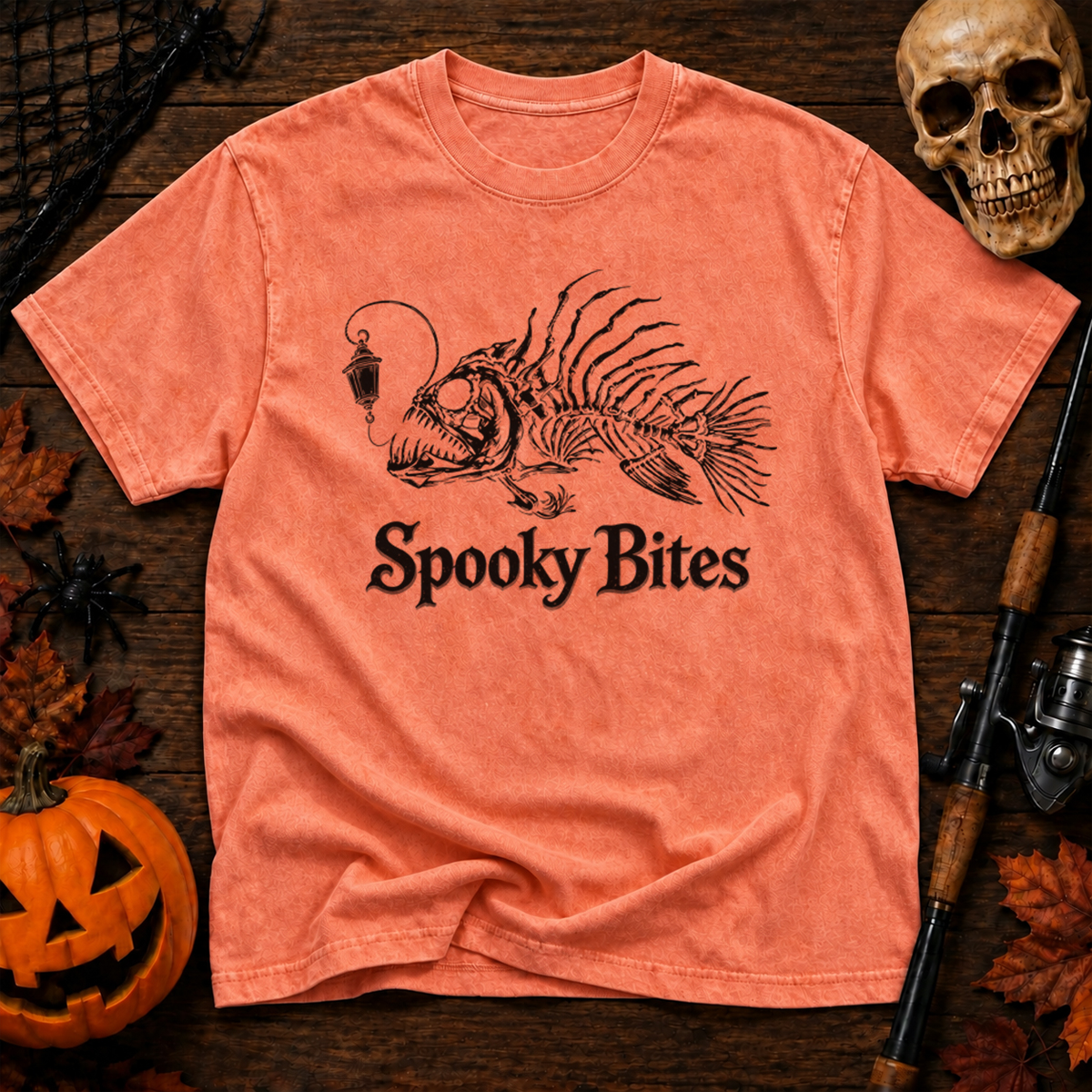 Spooky Bites Washed T-Shirt