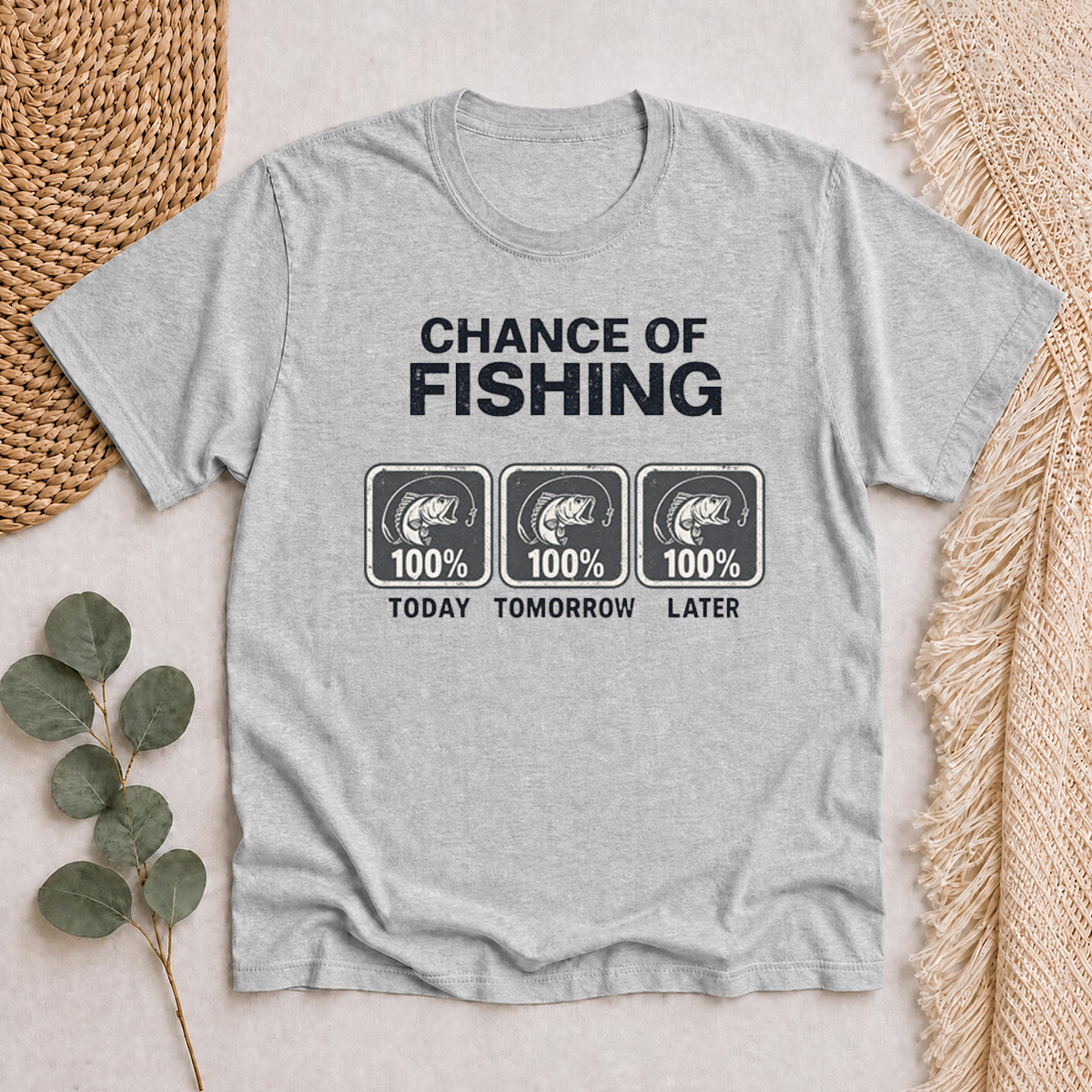 Chance Of Fishing Classic T-Shirt