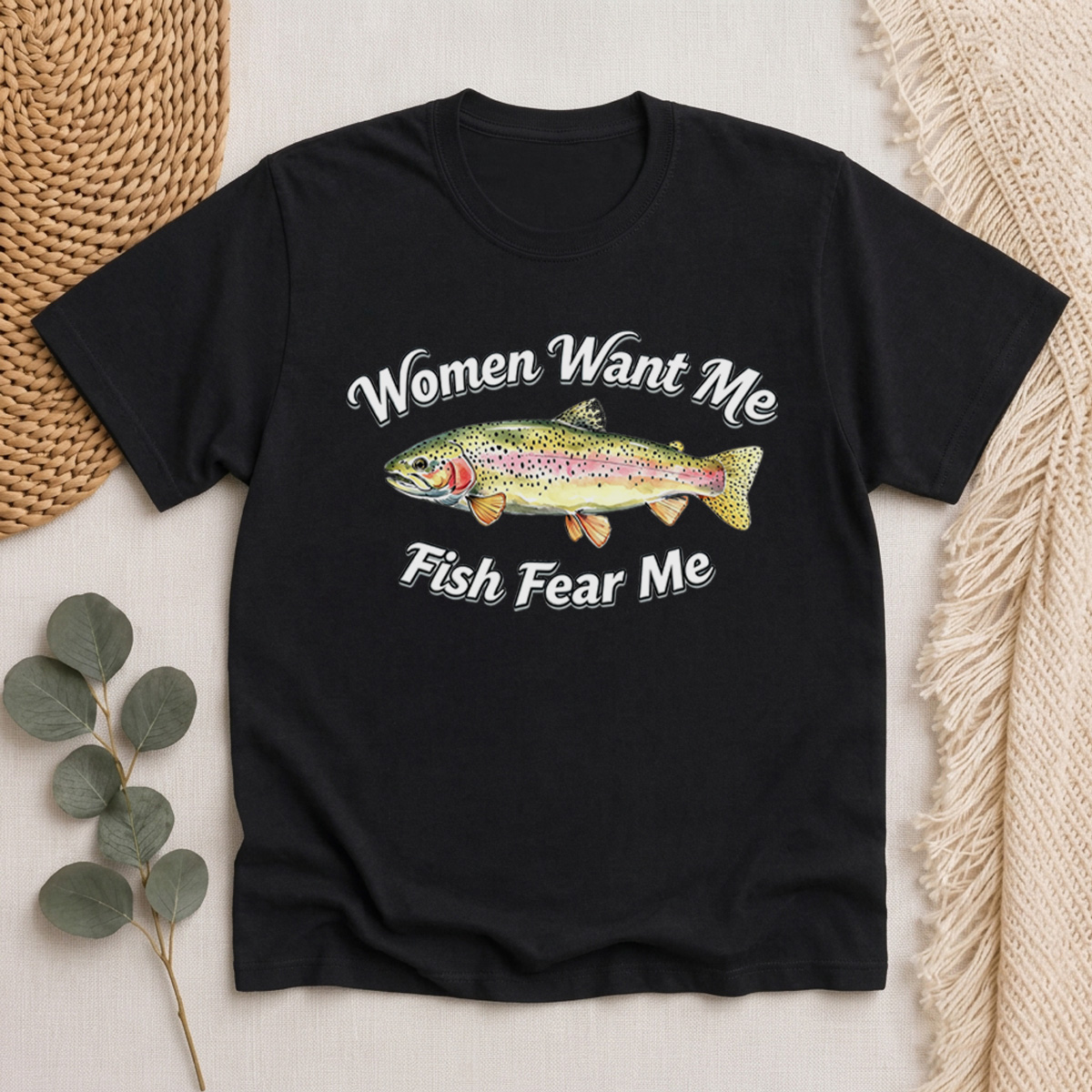 Women Want Me Fish Fear Me Classic T-Shirt