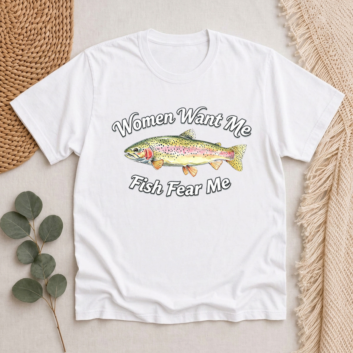 Women Want Me Fish Fear Me Classic T-Shirt