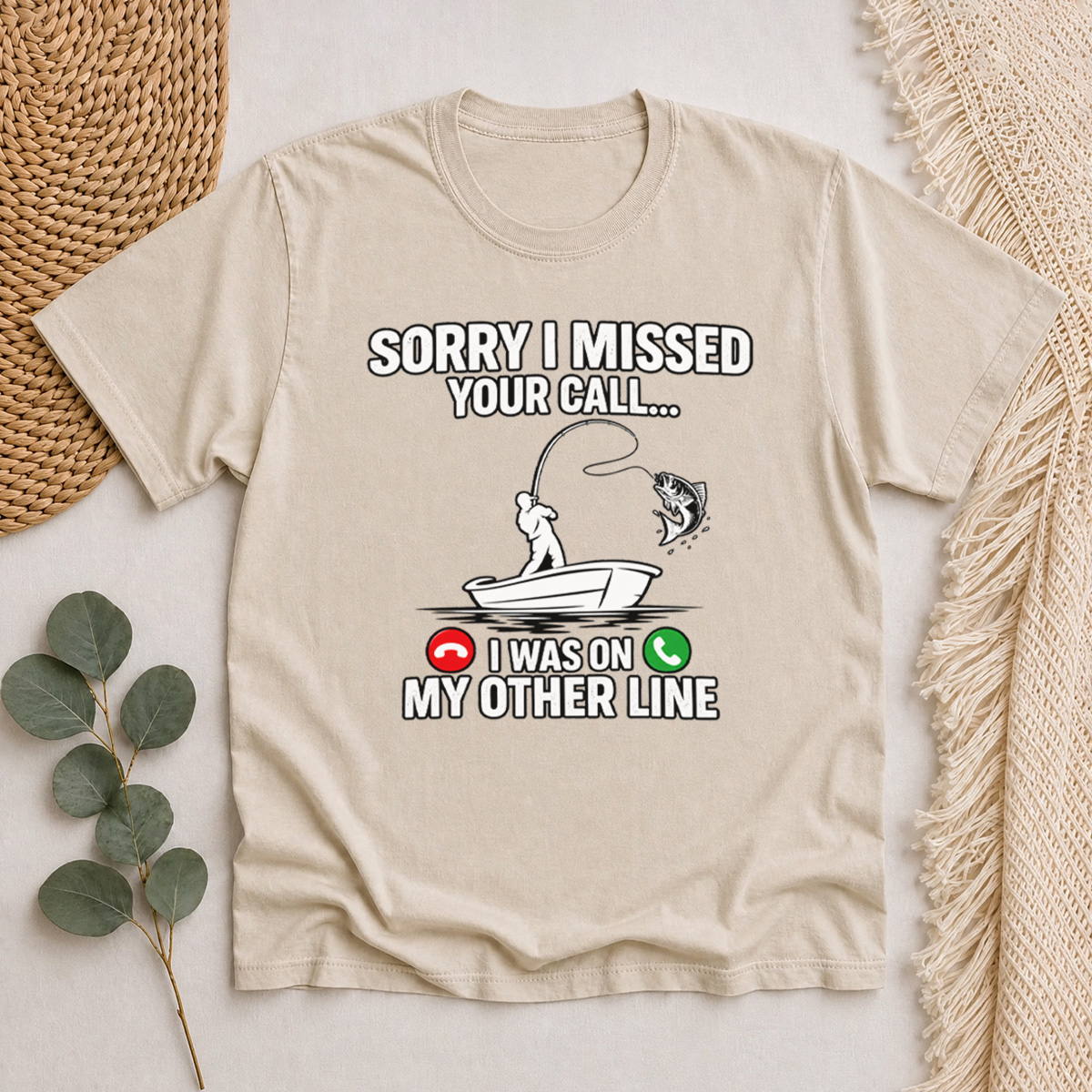 Sorry I Missed Your Call I Was On My Other Line Classic T-Shirt