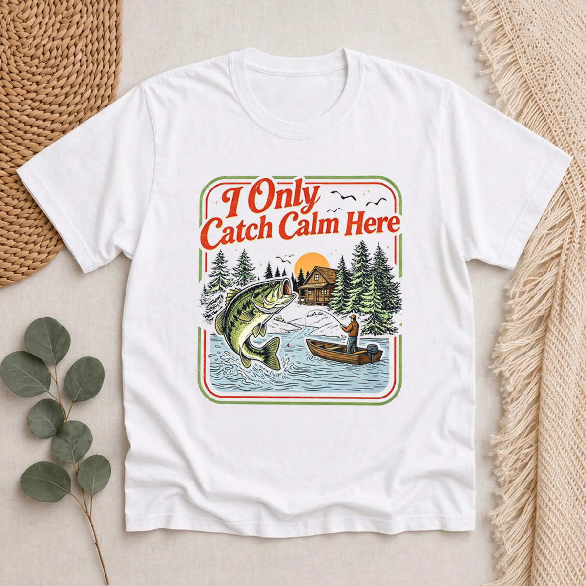 I Only Catch Calm Here Classic T-Shirt