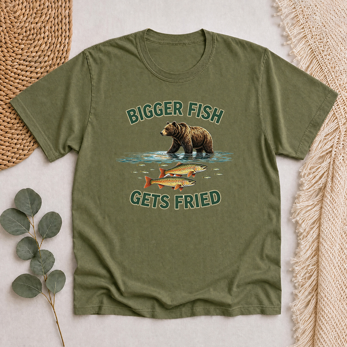 Bigger Fish Gets Fried Classic T-Shirt