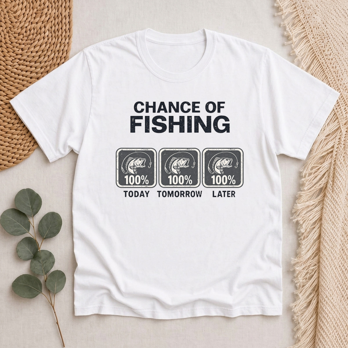 Chance Of Fishing Classic T-Shirt