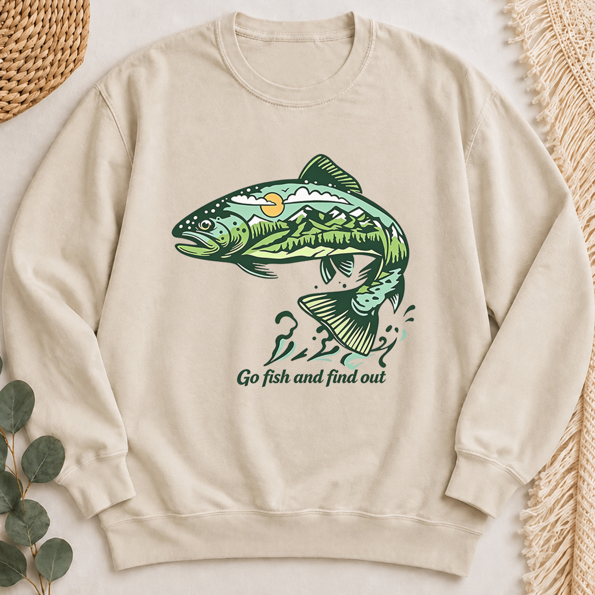 Go Fish And Find Out Sweatshirt