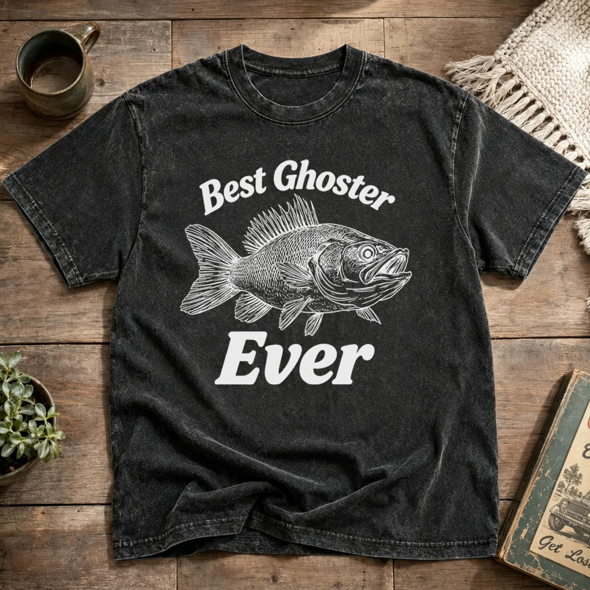 Best Ghoster Ever Washed T-Shirt