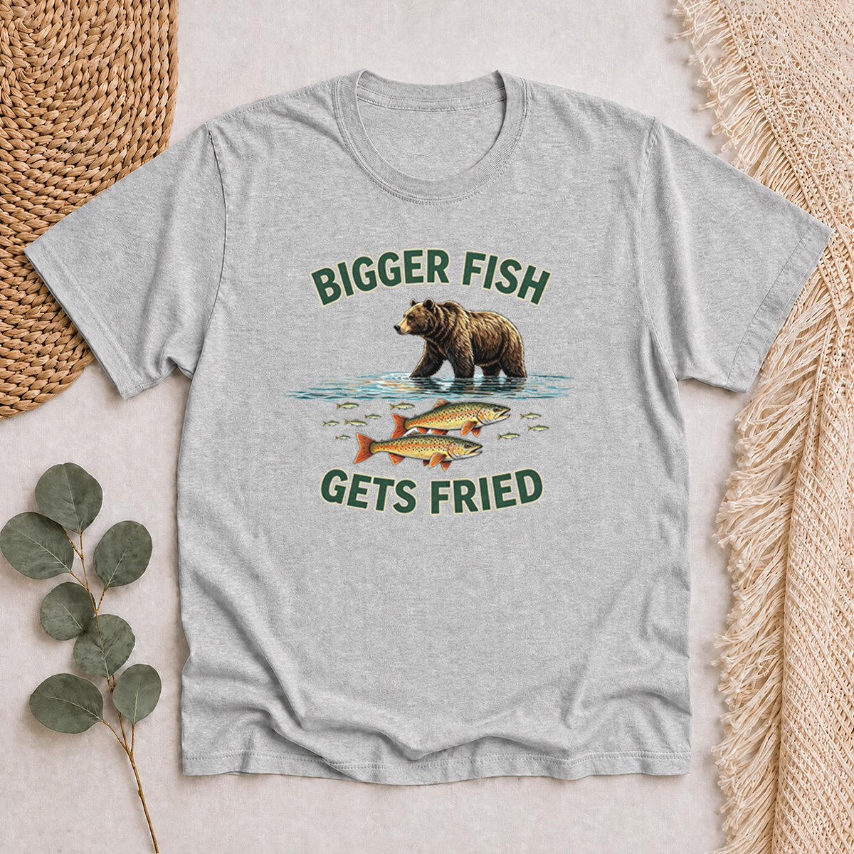 Bigger Fish Gets Fried Classic T-Shirt