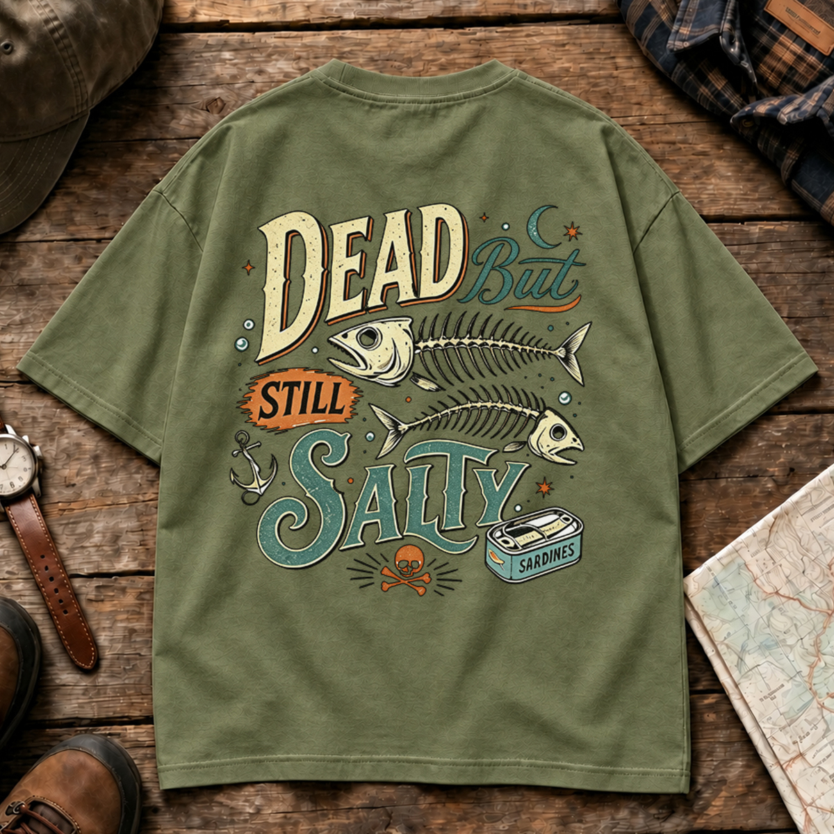 Dead But Still Salty Classic T-shirt 