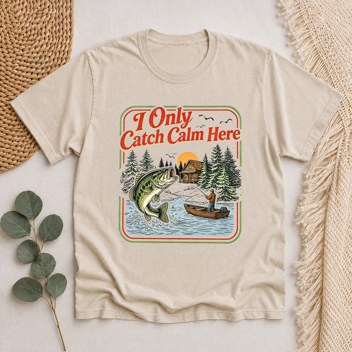 I Only Catch Calm Here Classic T-Shirt