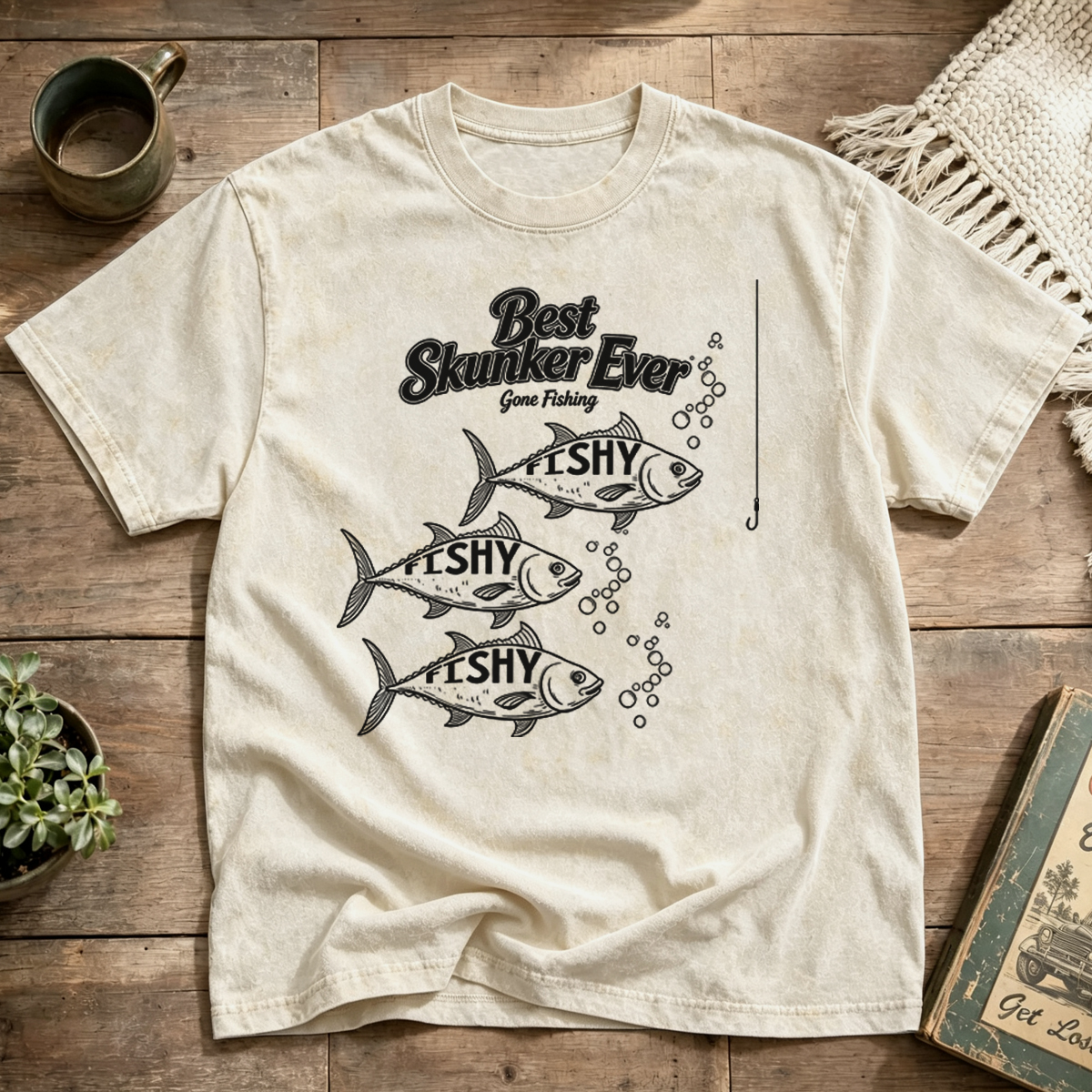 Best Skunker Ever Washed T-Shirt