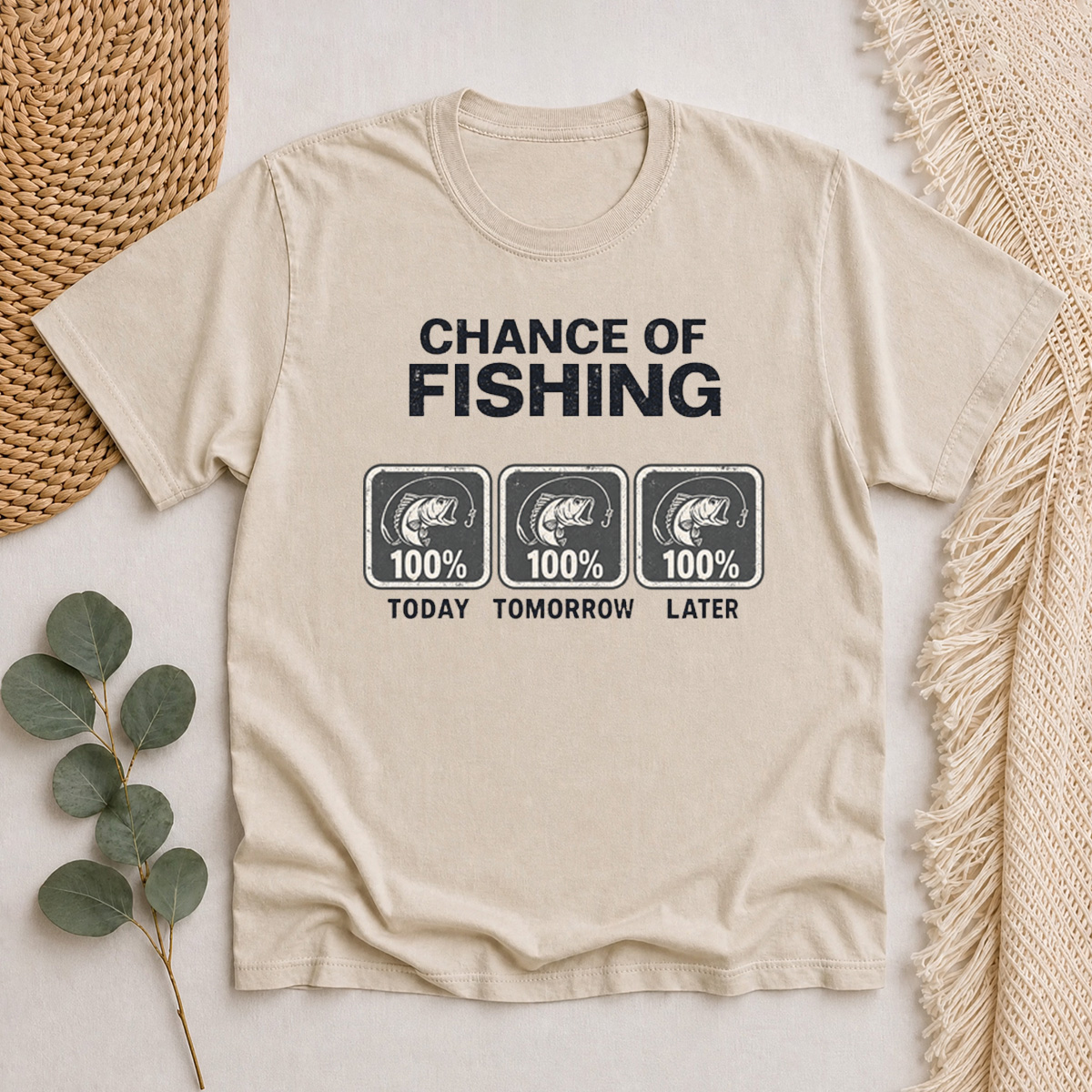 Chance Of Fishing Classic T-Shirt