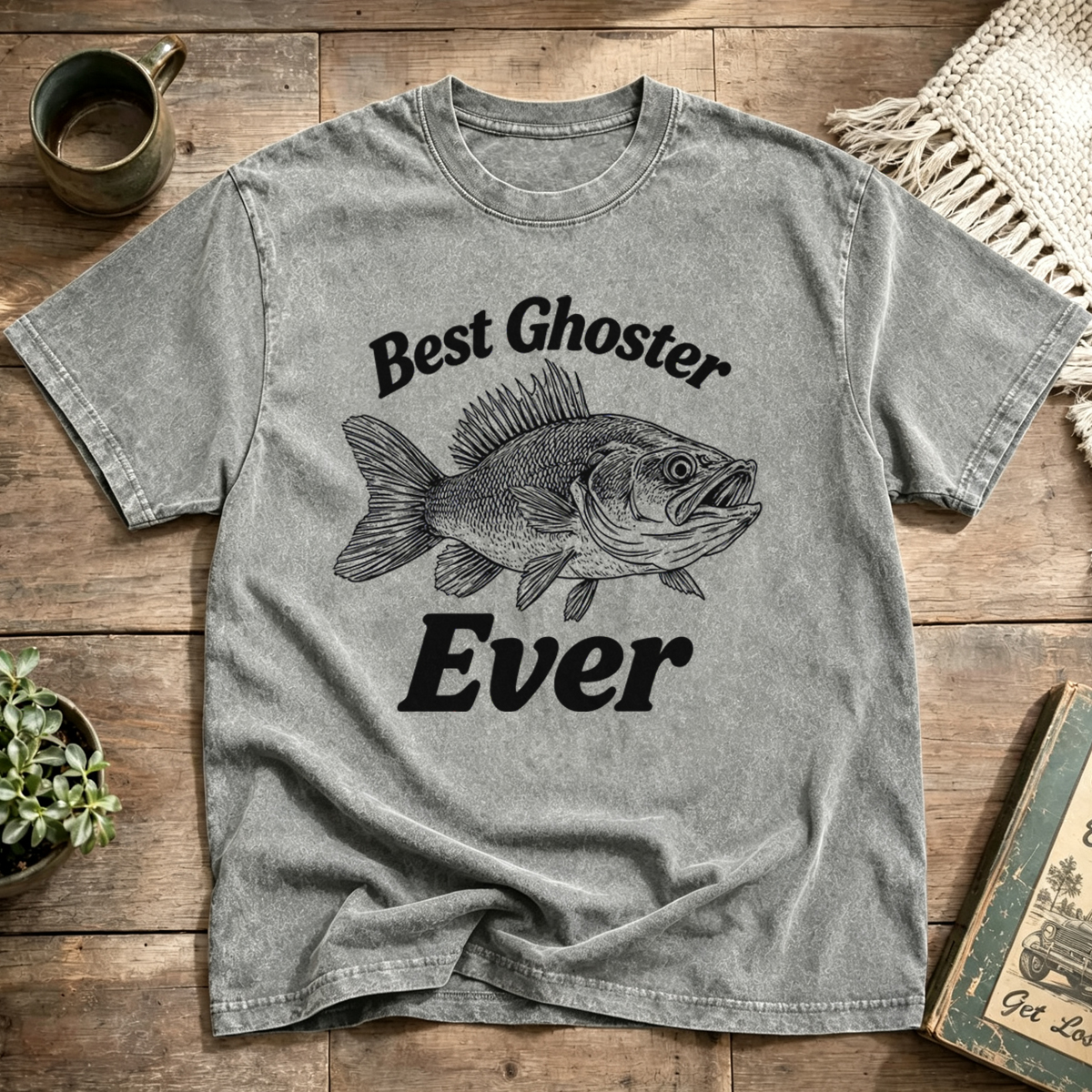 Best Ghoster Ever Washed T-Shirt