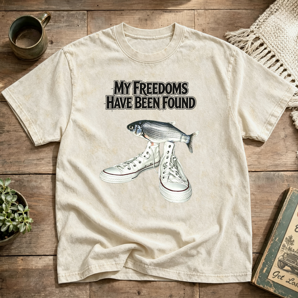 My Freedoms Have Been Found Washed T-Shirt