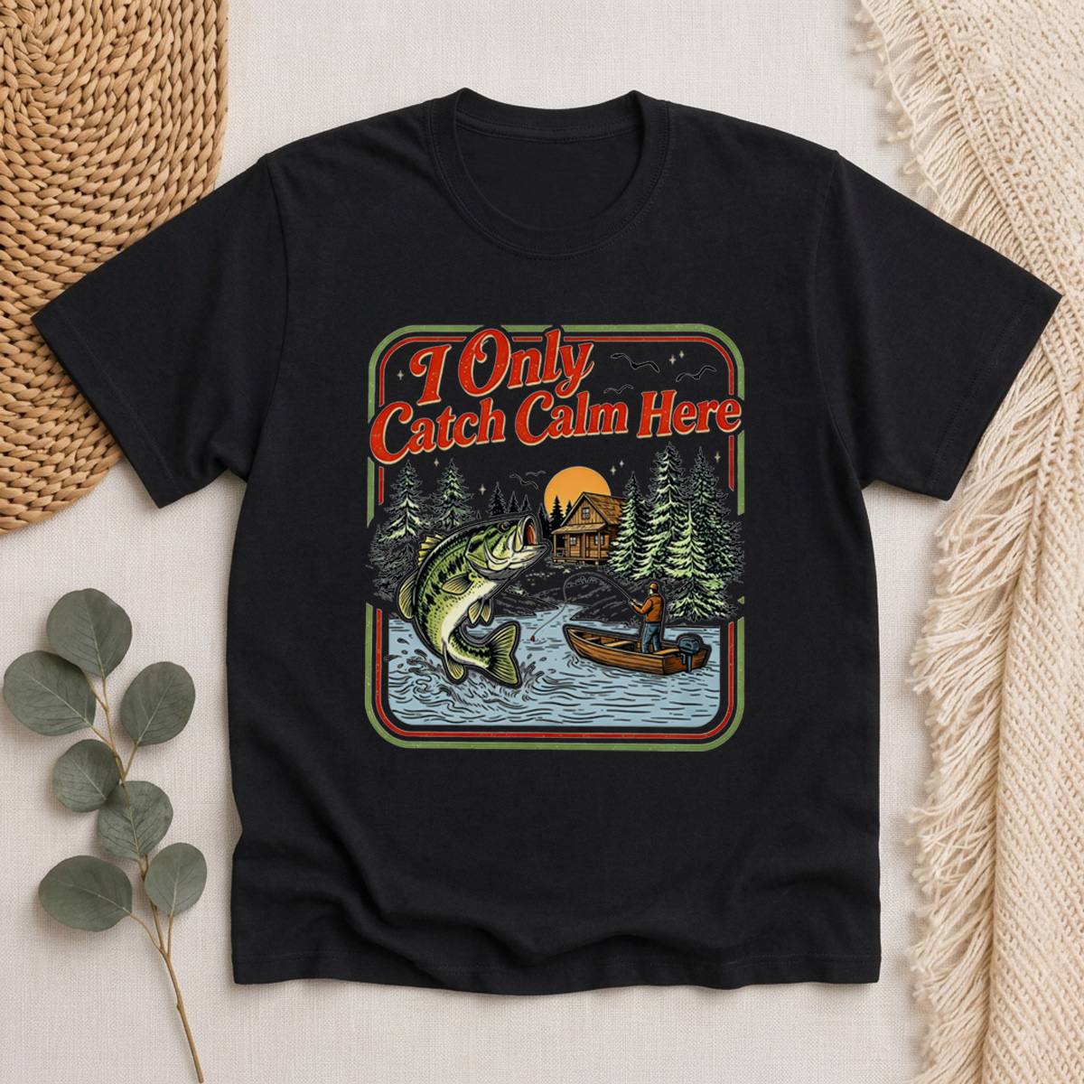 I Only Catch Calm Here Classic T-Shirt
