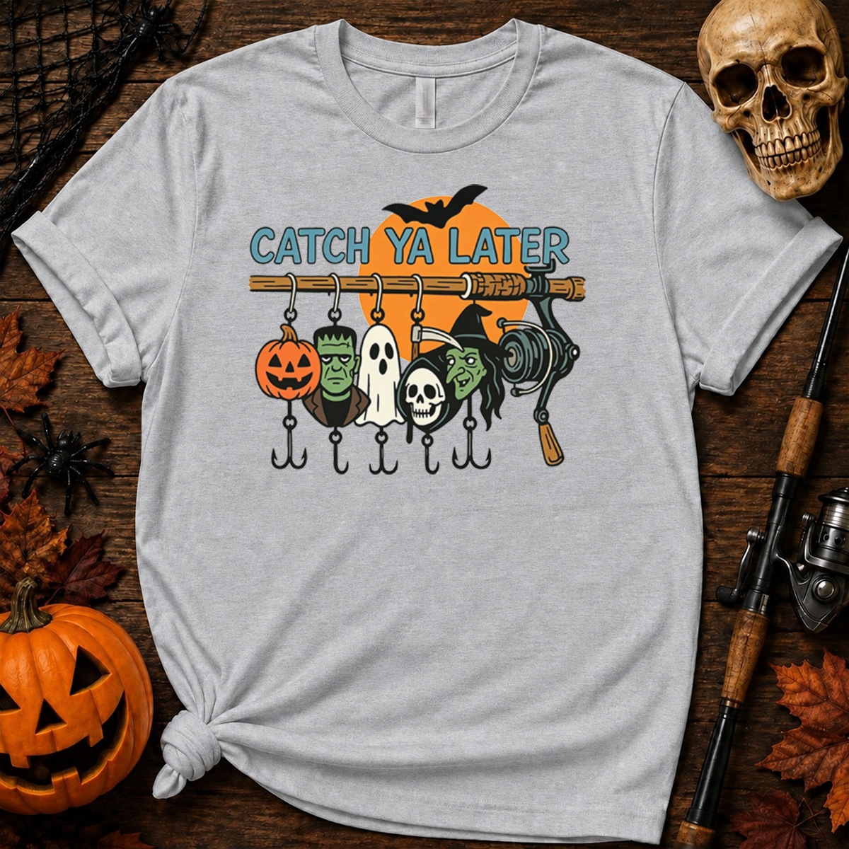 Retro Halloween Ghost Classic T-shirt 
